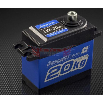 Power HD Waterproof 4.8-6.6V Super Torque Digital Servo 0.16sec/277.7oz-in/20kg-cm For Crawler/Buggy/On-road